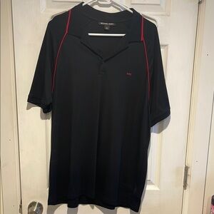 Michael Kors Black Polo Shirt